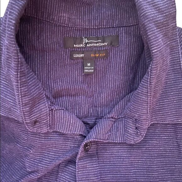 ✨HP✨Linen Short Sleeve ButtonDown Shirt✨ - Picture 4 of 4